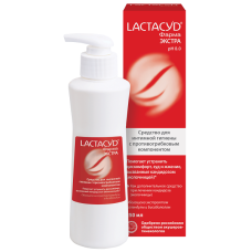 Лактацид LACTACYD ФАРМА Экстра средство для интимной гигиены при молочнице 250мл