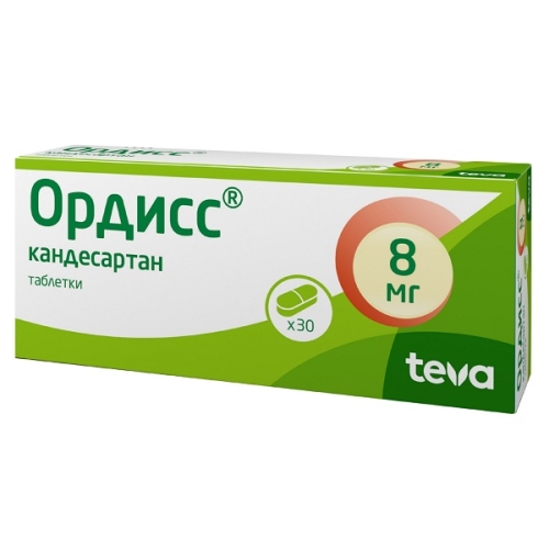 Ордисс таблетки 8мг №30