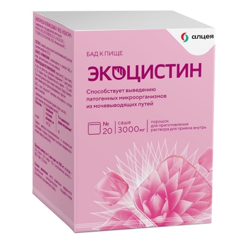 Экоцистин порошок 3000мг саше №20