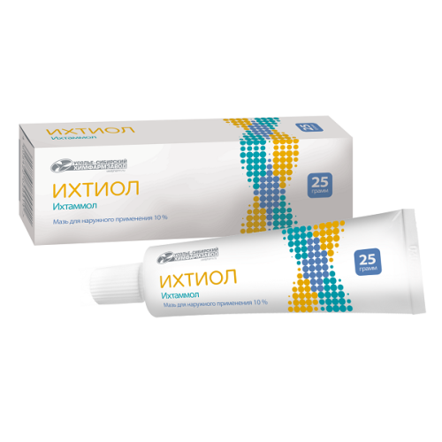Ихтиоловая мазь 10% 25г