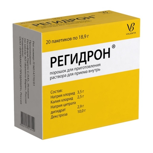 Регидрон порошок саше 18,9г №20