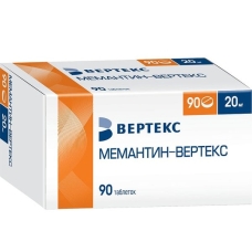 Мемантин Вертекс таблетки 20мг №90