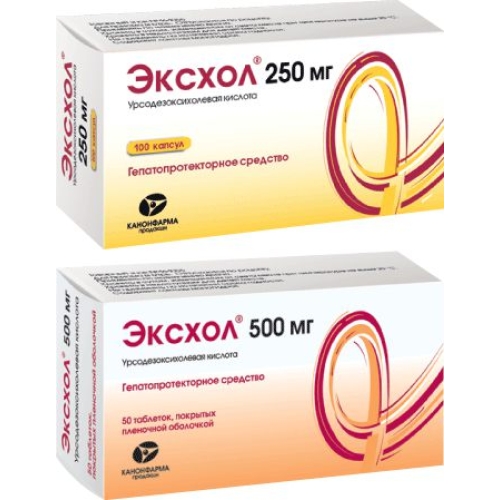 Эксхол капс 250мг №100