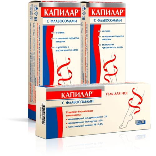 Капилар гель д/ног, 30г
