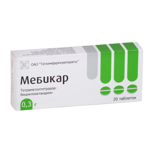 Мебикар таб 300мг №20