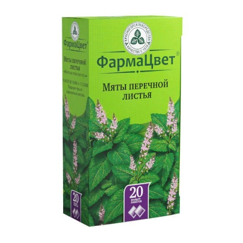 Мята Перечная листья фильтр-пак 1,5г №20
