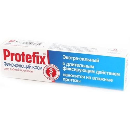 Протефикс крем д/зубных протезов, 20мл экстра сильный