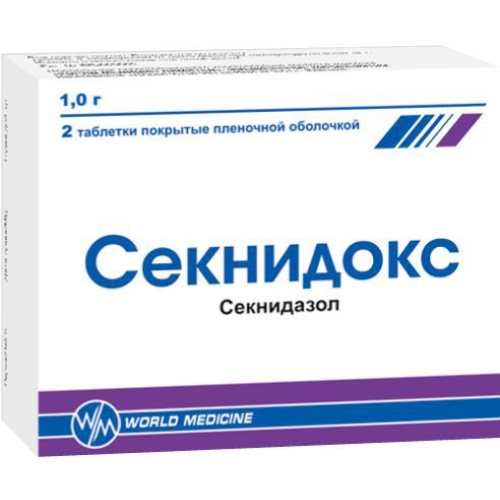 Секнидокс таб ппо 1г №2
