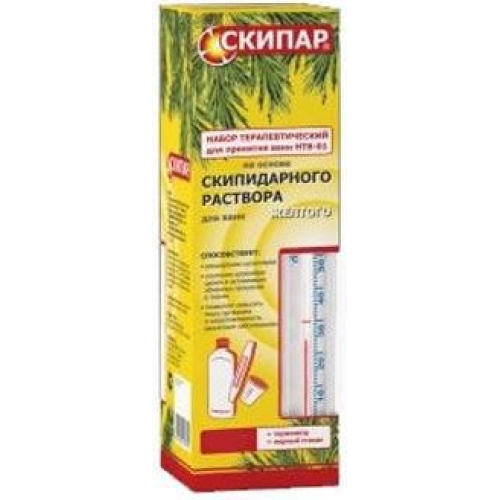Скипар эмульс скипидарная 200мл желтая целебные травы