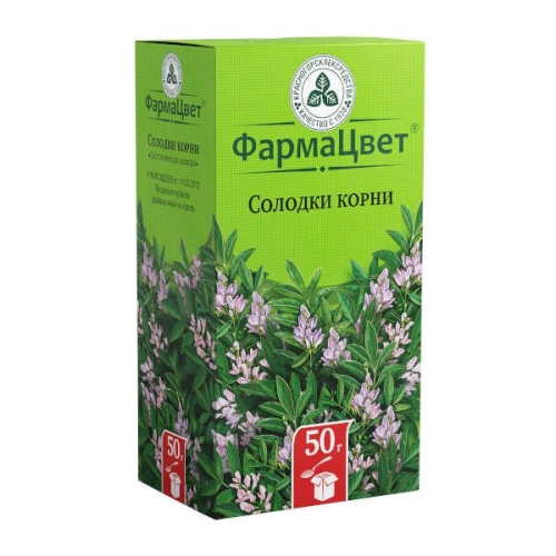 Солодка корни пач 50г