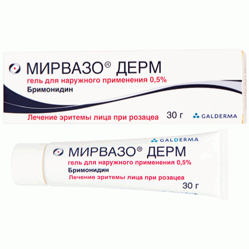 Мирвазо гель д/наружн примен 0,5% 30г