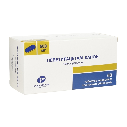 Леветирацетам-Канон таб по 500мг №60