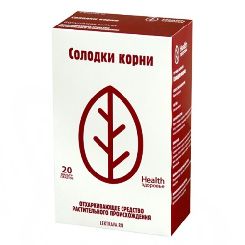 Солодка корни фильтр-пак 1,5г №20