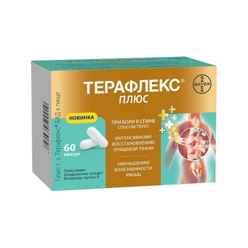 Терафлекс Плюс капсулы №60