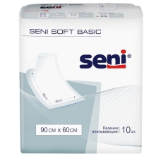 Сени Софт Бэйсик Пеленки впитыв. 60х90см №10 Seni Soft Basic