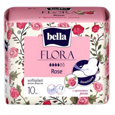 Белла Флора прокладки гигиен. 10шт. аромат розы