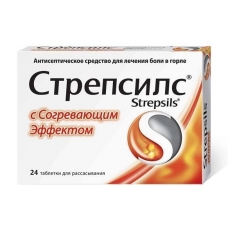 Стрепсилс таблетки №24 Согревающий эффект
