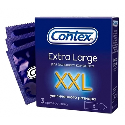 Контекс Contex Экстра Ладж Презервативы №3 увеличенного размера