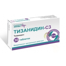 Тизанидин-СЗ таблетки 4мг №30