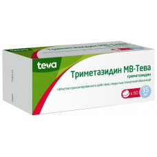 Триметазидин-МВ-Тева таблетки 35мг №60