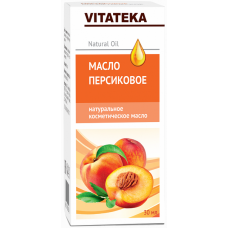 Масло персиковое косметическое фл. 30мл Витатека
