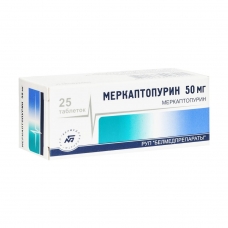 Меркаптопурин таб 50мг №25