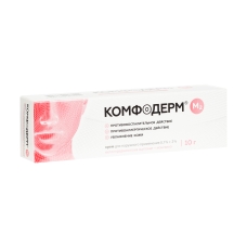 Комфодерм М2 крем д/наруж примен 0,1%+2% 10г
